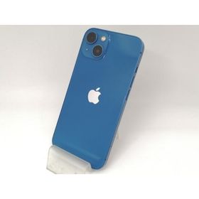【中古】Apple docomo 【SIMフリー】 iPhone 13 128GB ブルー MLNG3J/A【戸塚】保証期間１ヶ月【ランクC】