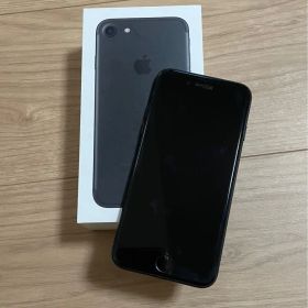 美品★iPhone7 32GB ブラック 箱あり