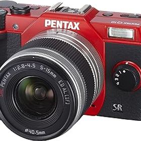 【中古】PENTAX デジタルミラーレス一眼 Q10 ズームレンズキット [標準ズーム 02 STANDARD ZOOM] レッド Q10 LENSKIT RED 12197