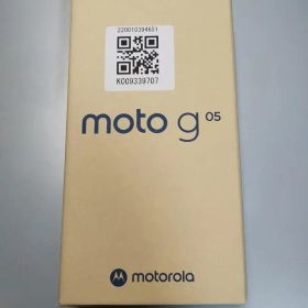 【美品】moto g05 SIMフリー◆128GB◆【カラー：ミスティブルー】
