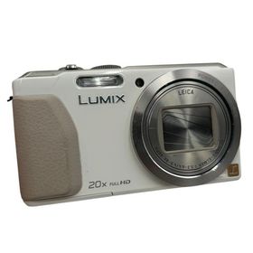 ■Panasonic LUMIX DMC-TZ40 ホワイト GPS搭載 20倍ズーム Leicaレンズ コンパクトデジタルカメラ 動作確認済 ランクC2619576