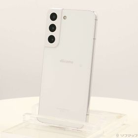 (中古)SAMSUNG GALAXY S22 256GB ファントムホワイト SC-51C docomo SIMフリー(262-ud)