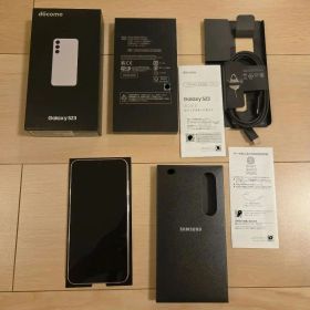 【箱有り美品】サムスン Galaxy S23 SC-51D ラベンダーパープル