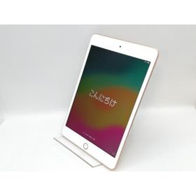 【中古】Apple 【Wi-Fi】 iPad mini（第5世代/2019） 64GB ゴールド MUQY2J/A【三宮駅前】保証期間１ヶ月【ランクB】