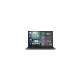 FUJITSU(富士通) ノートパソコン FMV Note Uシリーズ U59-L1(タッチパネル) ピクトブラック FMVU59L1BA