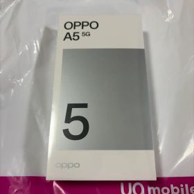 【新品未使用】OPPO A5 5G 128GB ホワイトSIMフリー
