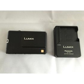 【中古】パナソニック デジタルカメラ ルミックス ブラック DMC-FP1-K