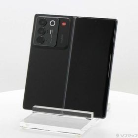 〔中古〕ワイモバイル nubia Fold 256GB ブラック ZESCN1 Y!mobile SIMフリー〔269-ud〕