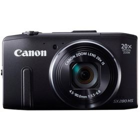 【中古】Canon デジタルカメラ Power Shot SX280HS 約1210万画素 光学20倍ズーム ブラック PSSX280HS