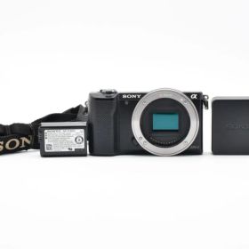 良品★SONY ILCE-5000 α5000 ボディ ブラック #586