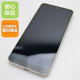 【中古】安心保証 美品 AQUOS wish SHG06 アイボリー スマホ 白ロム 本体 即日発送 土日祝発送OK