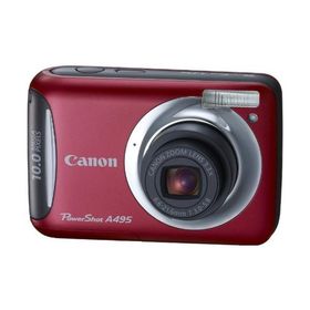 Canon デジタルカメラ PowerShot A495 レッド PSA495(RE)