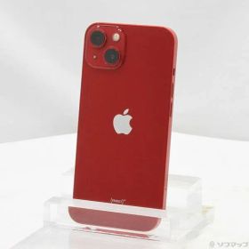 ソフマップ 〔中古品〕 iPhone13 128GB プロダクトレッド MLNF3J／A SIMフリー【262】