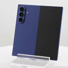(中古)SAMSUNG Galaxy Z Fold7 256GB ブルーシャドウ SM-F966QDBASJP SIMフリー(258-ud)