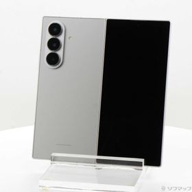 (中古)SAMSUNG Galaxy Z Fold7 256GB シルバーシャドウ SM-F966QZSASJP SIMフリー(377-ud)