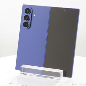 (中古)SAMSUNG Galaxy Z Fold7 256GB ブルーシャドウ SM-F966QDBASJP SIMフリー(344-ud)