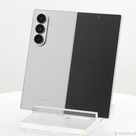 (中古)SAMSUNG Galaxy Z Fold7 256GB シルバーシャドウ SCG34 au SIMフリー(262-ud)