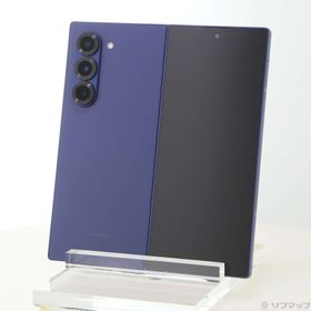 (中古)SAMSUNG Galaxy Z Fold6 256GB ネイビー SM-F956QDBASJP SIMフリー(262-ud)