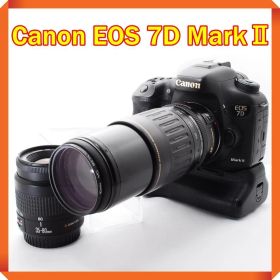 ✨ Canon EOS 7D mark II 一眼レフ スマホ転送 望遠レンズ