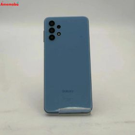 【中古】Galaxy A32 5G 64GB オーサムブルー SCG08 AU版SIMフリー