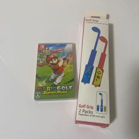 マリオゴルフ スーパーラッシュ ＋ ゴルフグリップ2個