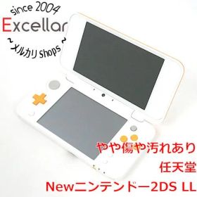 [bn:12] 任天堂 Newニンテンドー2DS LL ホワイト×オレンジ