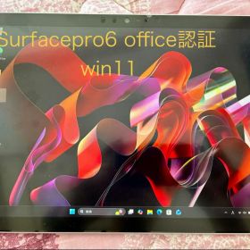 Surfacepro6 battery良 8/128 office win11