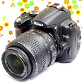 初心者安心の入門機☆ニコン Nikon D5000☆動画撮影☆スマホに送れる！☆