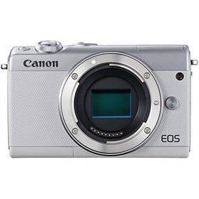 Canon EOS M100 ホワイト ボディ 良品 動作確認済み 1ヶ月保証付 小型軽量 ミラーレス
