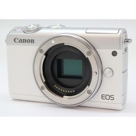 ミラーレス キヤノン CANON EOS M100 ボディ ホワイト 中古 おまけ付き
