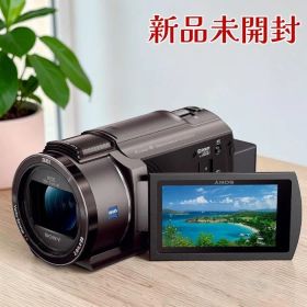 SONY 4Kビデオカメラ FDR-AX45A Handycam ブロンズブラウン 内蔵メモリー64GB 光学20倍