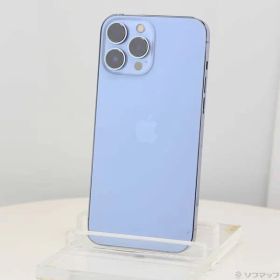 ソフマップ 〔中古品〕 iPhone13 Pro Max 256GB シエラブルー MLJD3J／A SIMフリー【258】