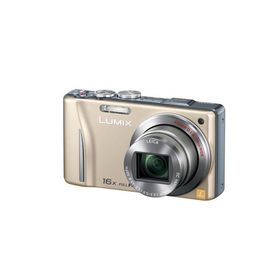 【中古】パナソニック デジタルカメラ LUMIX TZ20 ゴールド DMC-TZ20-N