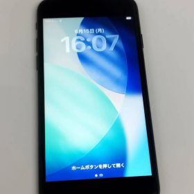 【SIMロックあり】iPhone SE 第2世代/A2296/256GB/ブラック〈MXVT2J/A〉
