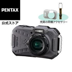 コンパクトデジタルカメラ PENTAX WG-1000 グレー（ペンタックス RICOH リコー デジカメ 防水 防塵 耐衝撃 タフ 現場） 安心のメーカー直販