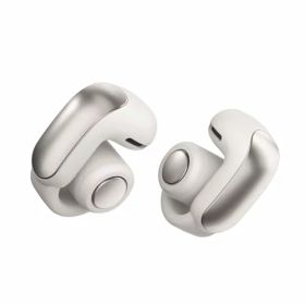 Bose Ultra Open Earbuds 完全ワイヤレス オープンイヤー イヤホン 空間オーディオ Bluetooth接続 マイク付 最大7.5時間再生 防滴 ホワイトスモーク