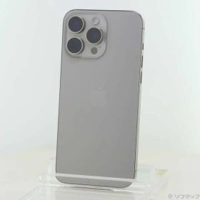 ソフマップ 〔中古品〕 iPhone15 Pro Max 512GB ナチュラルチタニウム MU6W3J／A SIMフリー【349】