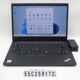 Lenovo ThinkPad E14 Core i3 10110U 2.1GHz/8GB/256GB(SSD)/14W/FHD(1920x1080)/Win11 【中古】