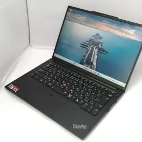 【中古】Lenovo ThinkPad E14 Gen 6 AMD 21M3CTO1WW ブラック【R7-7735HS 16G 512G(SSD) 1GbE WiFi 14LCD(1920x1200)】【川越クレアモー