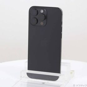 〔中古〕Apple(アップル) iPhone16 Pro Max 1TB ブラックチタニウム MYWQ3J／A SIMフリー〔344-ud〕
