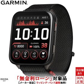 無金利ローン可 ガーミン GARMIN ベニュー X1 ブラック Venu X1 Black 010-02980-12 メンズ スマートウォッチ Suica対応 通話機能 Android iOS 腕時計
