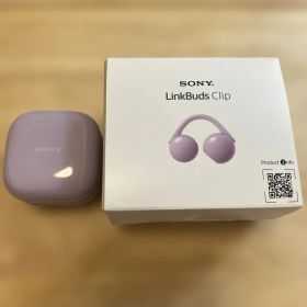 SONY linkbuds clip ラベンダー 美品 WF-LC900