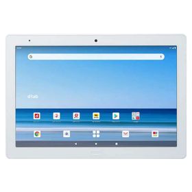 【中古】 d-41A dtab ホワイト SIMフリー 本体 ドコモ Aランク タブレット シャープ【送料無料】 d41aw8mtm