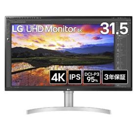 LG Electronics Japan 31.5インチ 4Kワイド液晶ディスプレイ(3840x2160) 32UN650K-W（直送品）