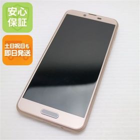 安心保証 超美品 SIMフリー SH-M07 AQUOS sense plus ベージュ
