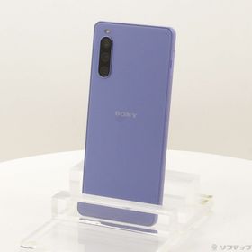 (中古)SONY Xperia 10 IV 128GB ラベンダー SOG07 au SIMフリー(352-ud)