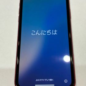 iPhone XR 本体 レッド 64GB バッテリー最大容量 99%