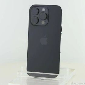 ソフマップ 〔中古品〕 iPhone16 Pro 256GB ブラックチタニウム FYN03J／A SIMフリー【262】