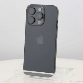 ソフマップ 〔中古品〕 iPhone16 Pro 512GB ブラックチタニウム MYN43J／A SIMフリー【258】