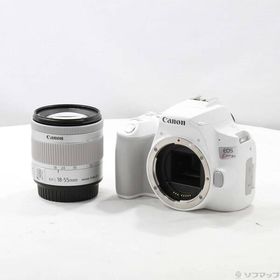 〔中古〕Canon(キヤノン) EOS Kiss X10 ホワイト EF-S18-55 IS STM レンズキット〔262-ud〕